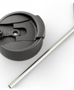 Frost Buddy Universal Buddy 2.0 Drink Lid With Straw - Matte Grey #810095260827