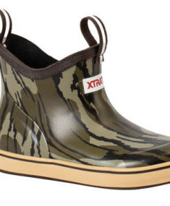 XTRATUF Kids' Ankle Deck Boot - Mossy Oak Bottomland #XKABMOB