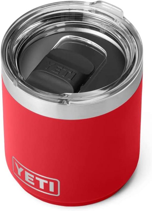 Yeti Rambler 10 oz. Lowball W/ Magslider Lid - Rescue Red #21071501966