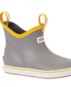 XTRATUF Little Kids' Ankle Deck Boot - Grey #XKAB107