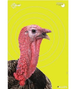 Allen EZ Aim Splash Reactive Paper Turkey Target 8 Pk. 12X18 #15267