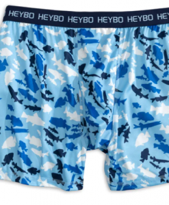 Heybo Men's Boxer Briefs - Freshwater Flage #HEY19453