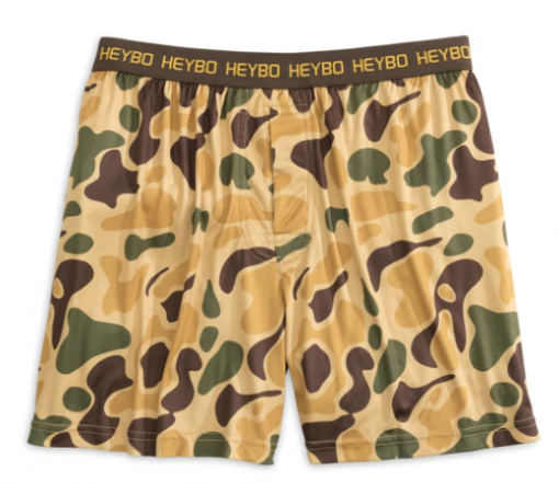 Heybo Men's Boxer Briefs - Old Camo #HEY19457