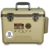 Engel 13Qt Live Bait Cooler With Pump Stainless Hardware Tan #LBC13T-PRO