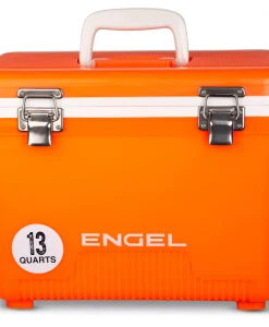 Engel Cooler Dry Box High Viz Orange #UC13-OHV