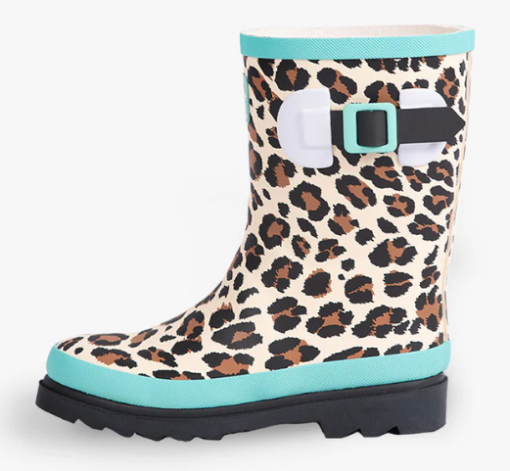 Gator Waders Kids Rain Boots - Leopard #KB30Y