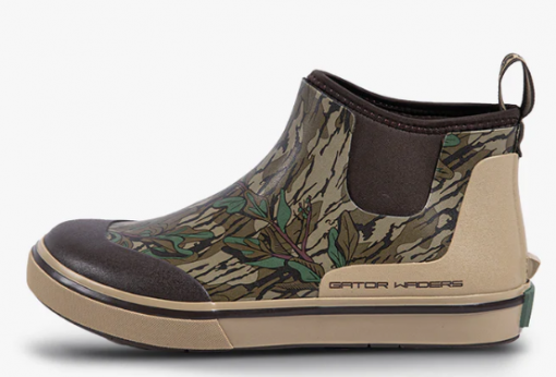 Gator Waders Men's Camp Boots - Mossy Oak Greenleaf #CAM70M