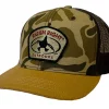 Rig Em Right Old School Camo Hat Duck Logo #005-OCD