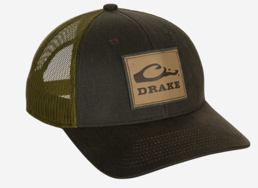 Drake Leather Patch Mesh Back Cap #DH4160-DAB