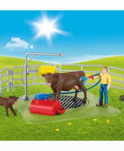 Schleich Happy Cow Wash #42529