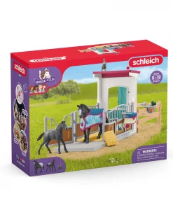 Schleich Horse Box With Mare And Foal #42611