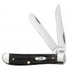 Case Knife Jigged Buffalo Horn Mini Trapper #65016