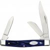 Case Knife Blue Pearl Kirinite Medium Stockman #23442