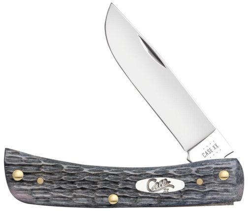 Case Knife Crandall Jig Gray Bone Sod Buster #58412