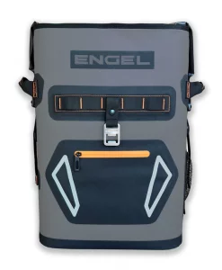 Engel Roll Top High Performance Backpack Cooler #BP25-Orange