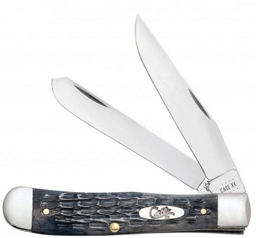 Case Knife Crandall Jig Gray Bone Trapper #58410