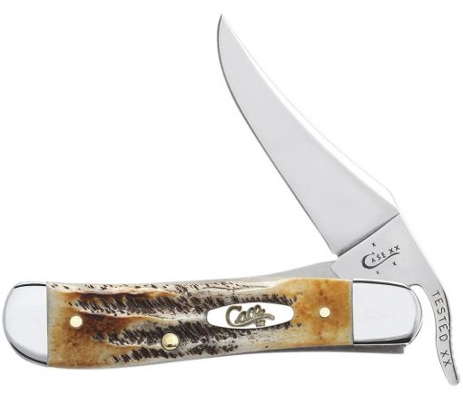 Case Knife 6.5 BoneStag Russlock #C65303