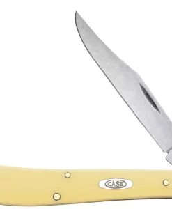 Case Knife Yellow Synthetic Slimline Trapper #80031