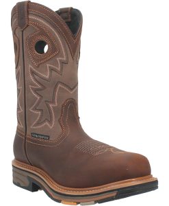 Dan Post Men's Kirk Brown Waterproof Leather Work Boot #DP56456