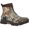 Muck Men's Realtree Edge Apex Mid Zip Ankle Boot #MAXZMEG