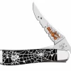 RussLock Halloween Smooth Black Synthetic Case Knife #10623