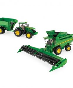 Tomy 1:32 John Deere Grain Harvesting Set #47358