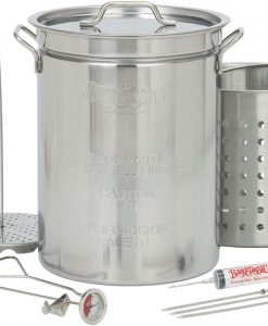 Bayou Classic 32-Quart Stainless Steel Turkey Fryer #1118