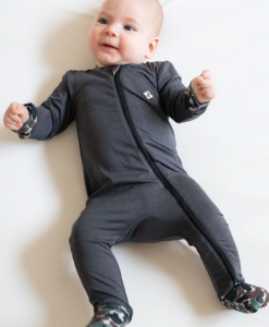 Burlebo Baby Zip Up - Black