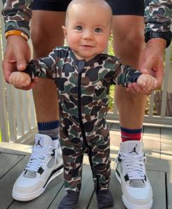 Burlebo Baby Zip Up - Throwback Camo