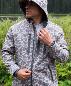 Burlebo Men's Challenger Jacket - Classic Deer Camo