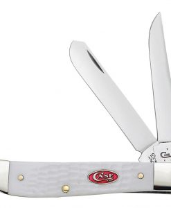 Case Knife Standard Jig White Synthetic Mini Trapper #60186