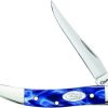 Case Small Texas Toothpick Knife - Sparxx Blue #23437