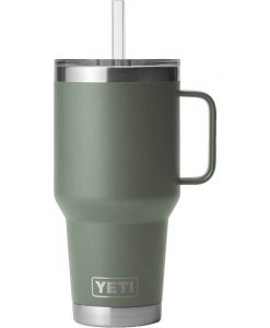 Yeti Rambler 35oz Mug With Straw Lid - Camp Green #21071502440