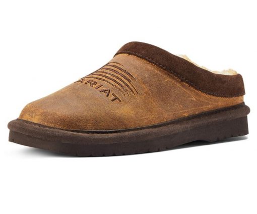 Ariat Men's Patriot Dusty Brown Slipper #AR2692-200