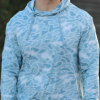 Burlebo Men's Performance Hoodie - Seaside Camo