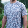 Burlebo Men's Performance Tee - Deer Camo