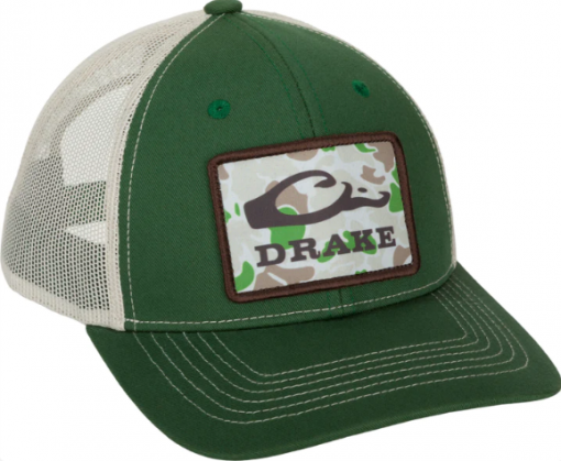 Drake Old School Patch 2.0 Mesh Back Cap #DH4126-DGO