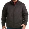 Ariat Men's Grizzly Canvas Espresso Lightweight CC Jacket #10037498