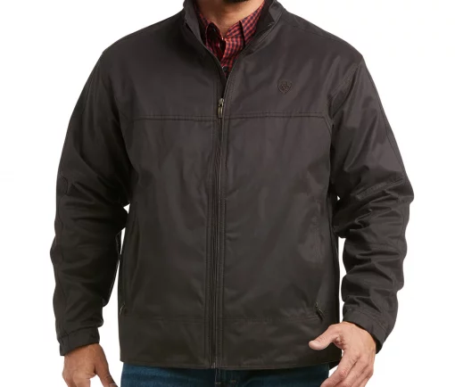 Ariat Men's Grizzly Canvas Espresso Lightweight CC Jacket #10037498