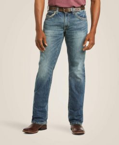 Ariat Men's M5 Slim Gambler Stackable Straight Leg Jean #10012703