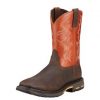 Ariat Men's WorkHog Wide Square Toe Work Boot - Dark Earth #10005888