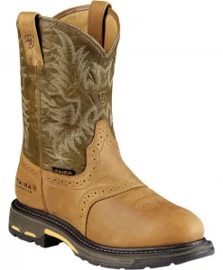 Ariat Men's Workhog Waterproof Boot - Aged Bark #10008633