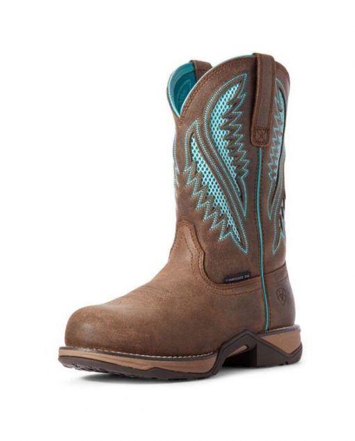 Ariat Women's Anthem VentTEK Round Toe Composite Toe Work Boot #10031667