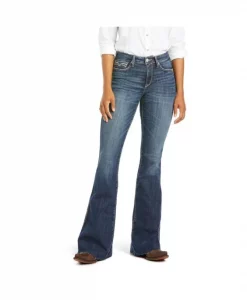 Ariat Women's R.E.A.L. High Rise Laila Flare Jeans #10036097