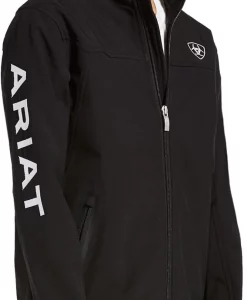 Ariat Youth New Team Black Softshell Jacket #10028657