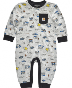 Carhartt Boys' Long-Sleeve Printed Coverall (Infant) #CM8750