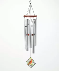 Woodstock Wind Decor Chimes Cardinal #DEC