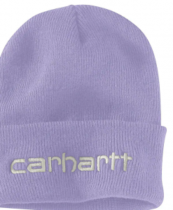 Carhartt Knit Insulated Logo Graphic Cuffed Beanie - Lavender #104068