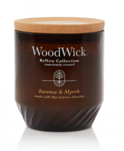 Woodwick Medium Renew Candle - Incense & Myrrh #1726344